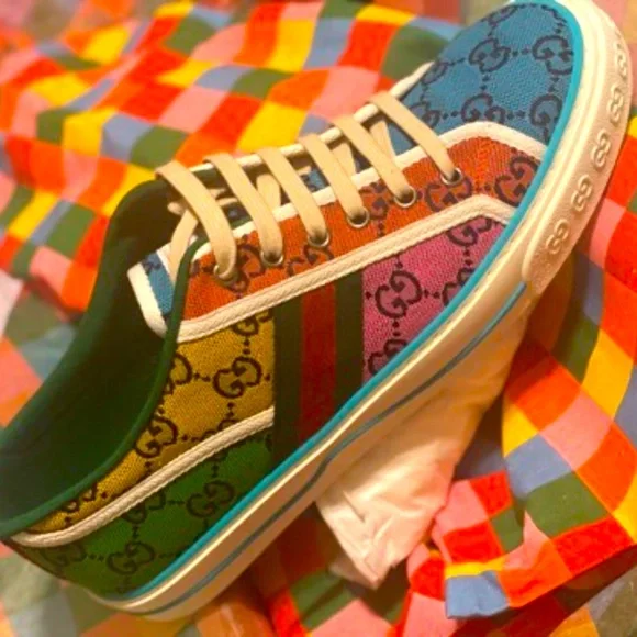 Gucci | Shoes | Gucci Tennis 997 Gg Multicolor Model 663657  display picture 1